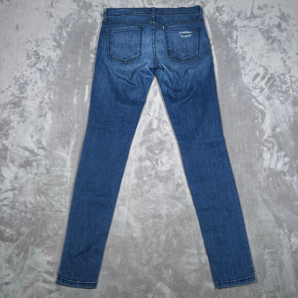 Flying Monkey Women’s Distressed Skinny Jeans Sz 27 - Picture 2 of 9